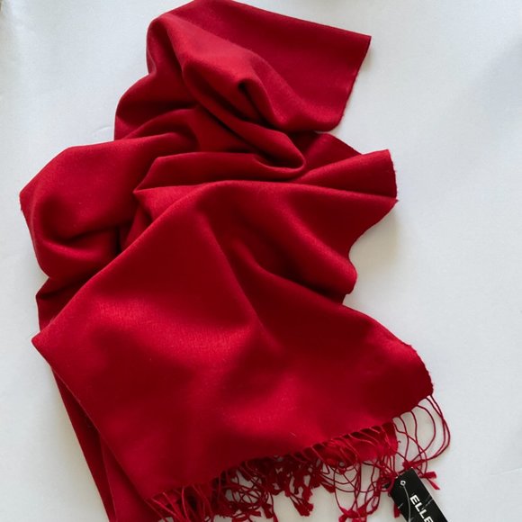 ELLEN TRACY Women's Cashmere & Silk Long Scarf Wrap NWT - Picture 2 of 6